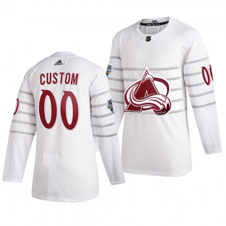 Miehille NHL Colorado Avalanche Pelipaita Custom Valkoinen 2020 NHL All-Star Adidas Authentic